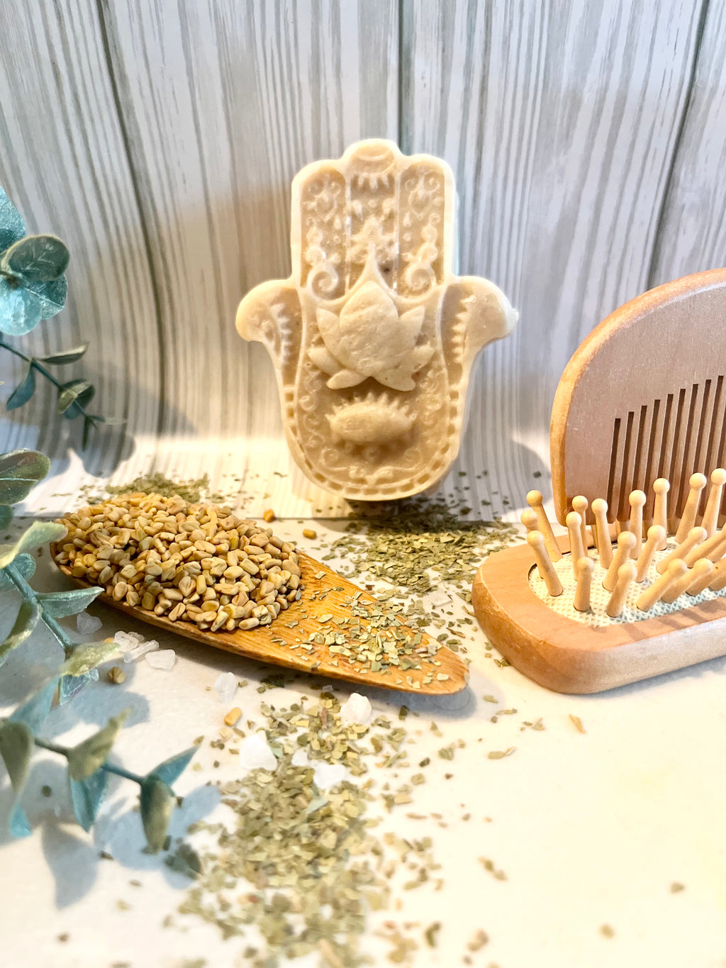 Hamsa Hand Conditioning Hair & Body Bar